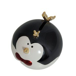 Adorable Princess Penguin Bank with wings and a crown!